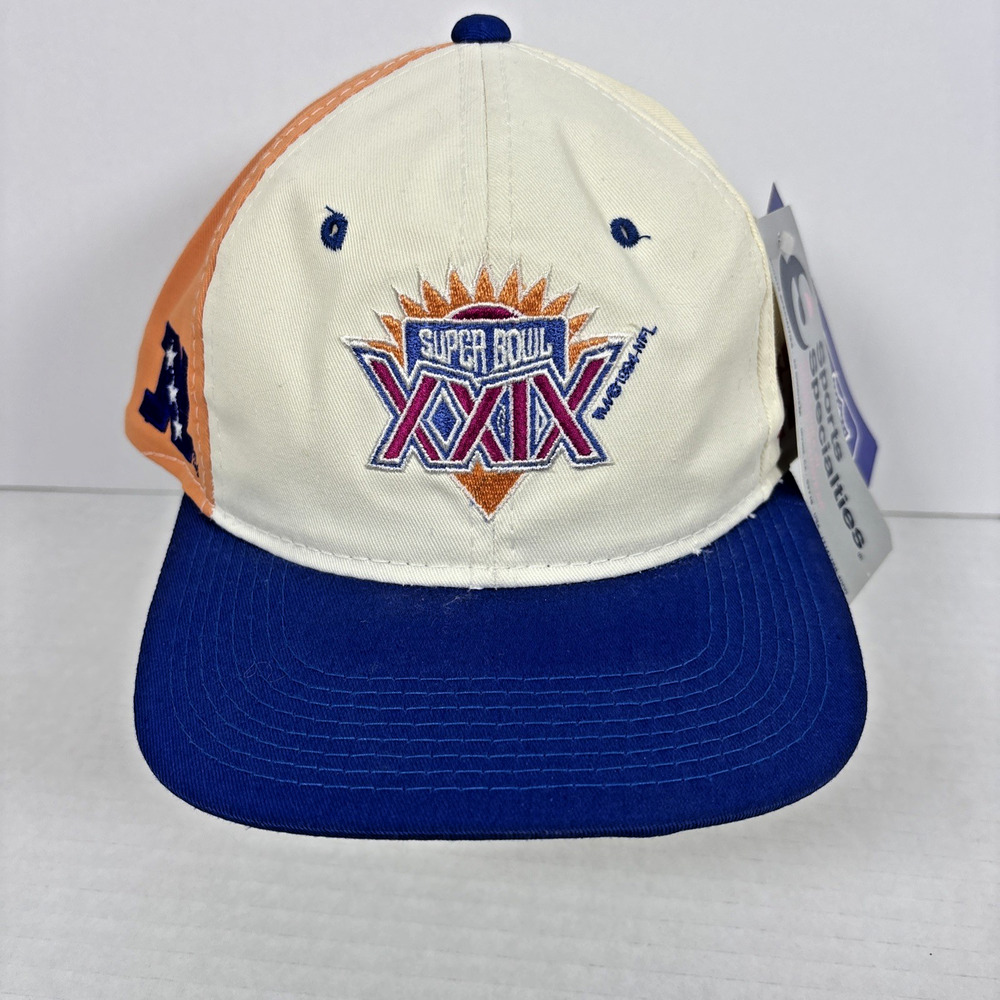 Vintage NFL Super Bowl XXIX Sports Specialties Snapback Cap Hat - NWT